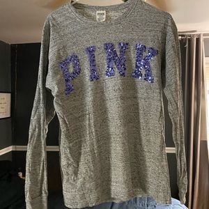 Gray long sleeve from Pink